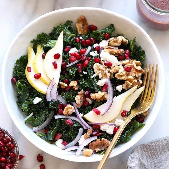 Simple Pomegranate Vinaigrette: Your Go-To Party Kale Salad Recipe